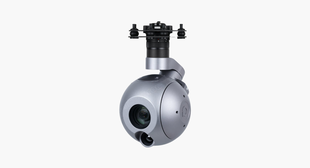 Thermal camera, laser range finder, and AI tracking