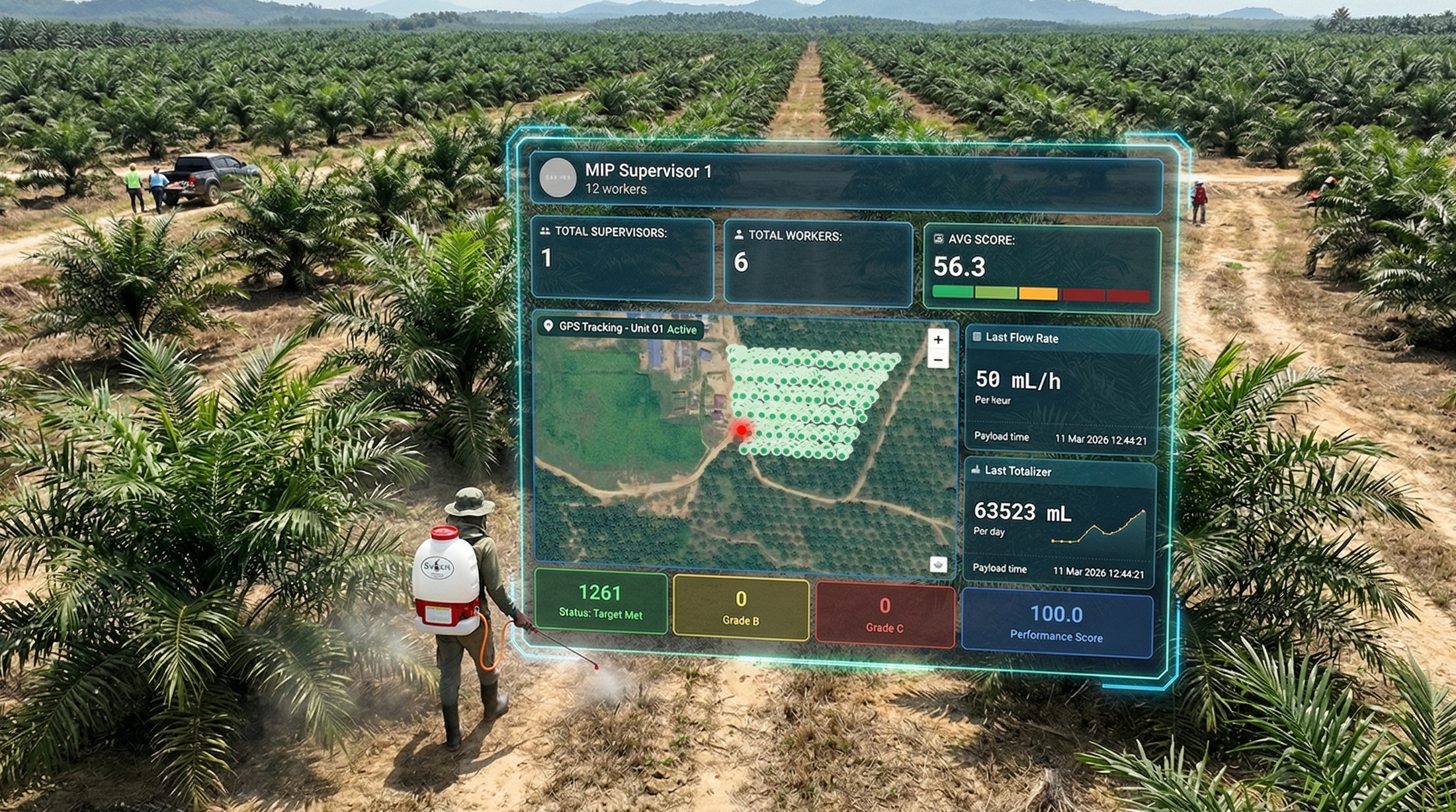 The Challenge of Fertilizer Application at Plantation Scale